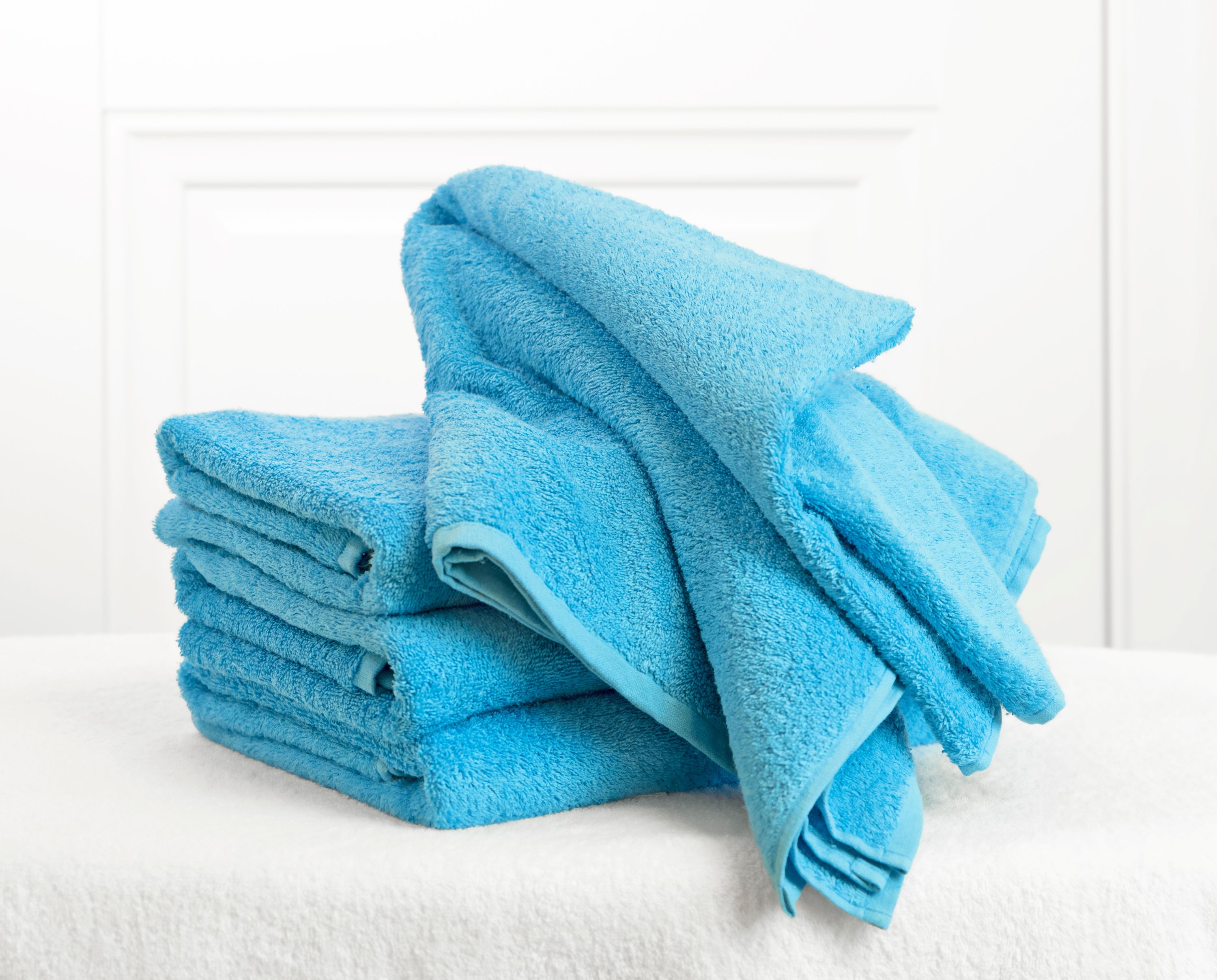 Light Blue Towels Shutterstock 2246122371